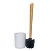 Toilettenbürsten-Set Bambus